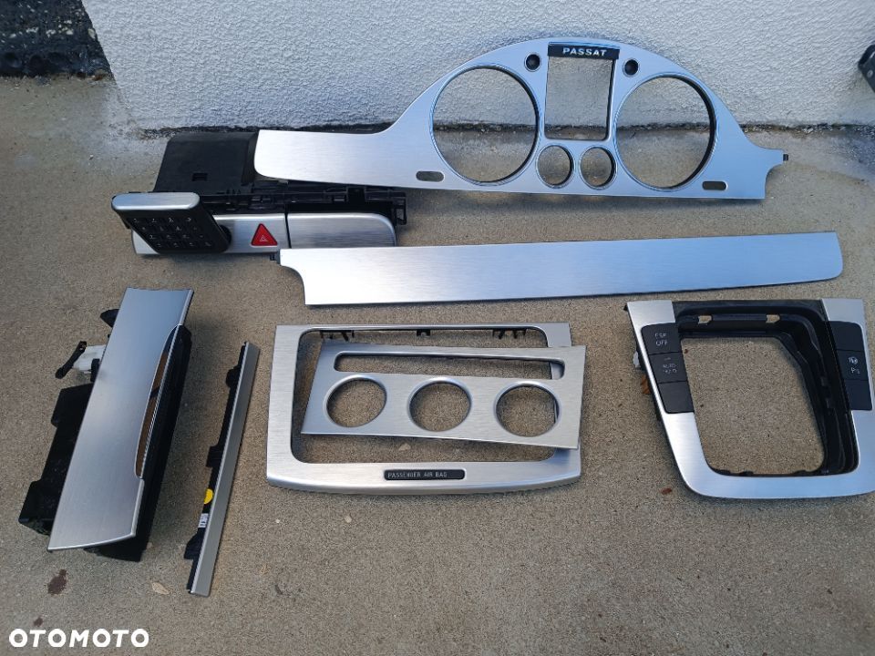 VW PASSAT B6 DEKORY KONSOLI KOMPLET EU ROZNE - 26