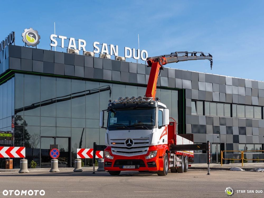 Mercedes-Benz ACTROS 2542 6x2 Palfinger PK 22002 EH HDS Żuraw Rotatot Winda - 4