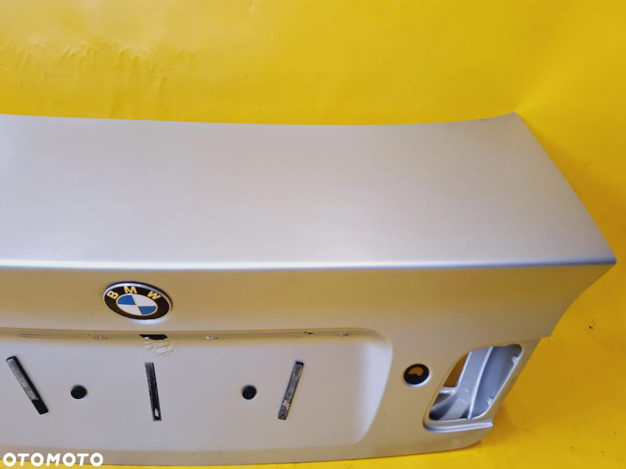 KLAPA TYŁ TYLNA BAGAŻNIKA BMW E46 SEDAN LAK: TITANSILBER METALLIC 354/7 NR77 - 5