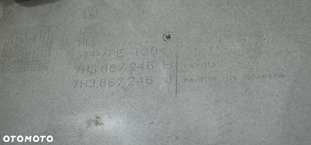 OSŁONA SŁUPKA PRAWA SŁUPEK D VW T5 7H3867246M - 6