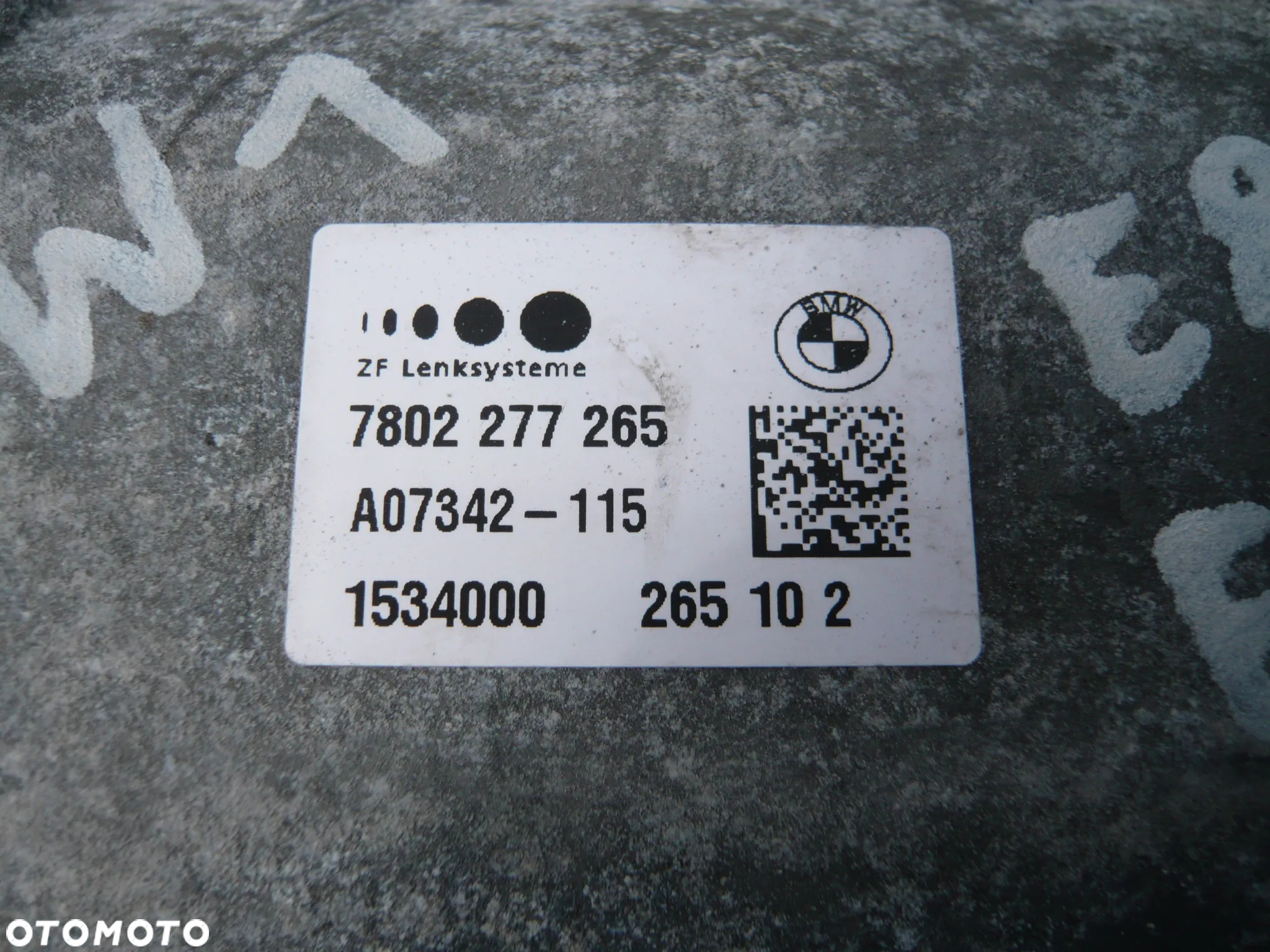 PRZEKŁADNIA KIEROWNICZA MAGLOWNICA BMW E90 E91 E87 - 2