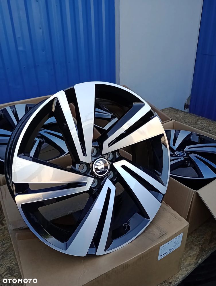 NOWE FELGI ALUMINIOWE 5x100 R18 7J ET39 SKODA FABIA KAMIQ RAPID SCALA - 9