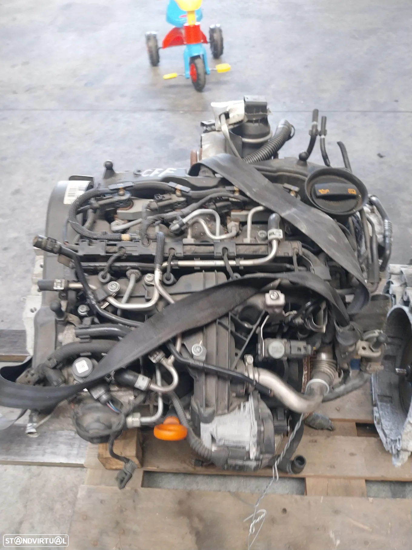 Motor VAG 2.0 TDI REF: CFF - 7