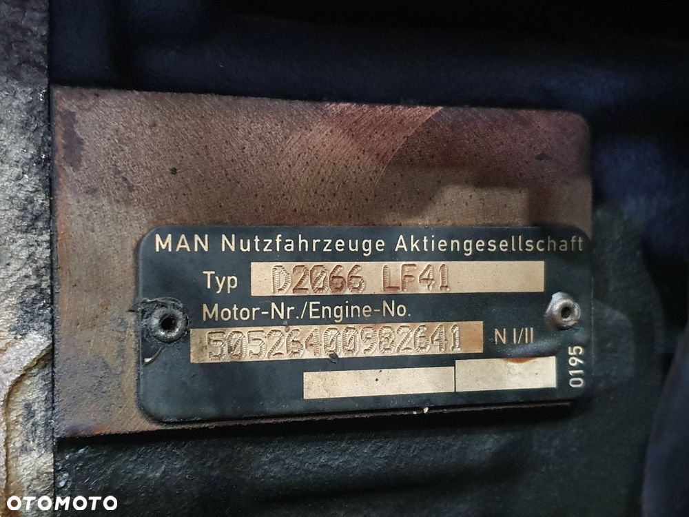 SILNIK KOMPLETNY MAN TGX 18.400 D2066 LF41 E5 250 - 2