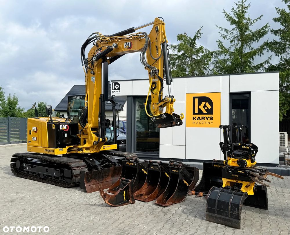 Caterpillar CAT 309 CR | 2024 | HIGH FLOW | ENGCON EC-OIL | CENTRALNE SMAROWANIE — wyjątkowa konfiguracja - 7