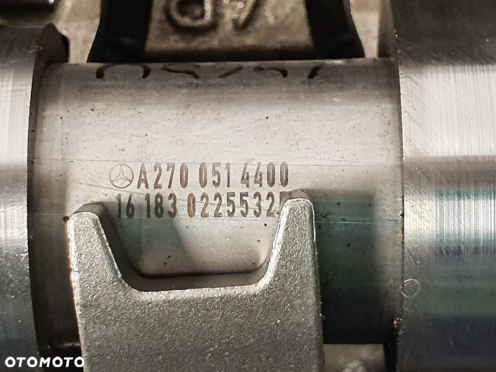 GŁOWICA SILNIKA WAŁKI MERCEDES W176 1.6 CGI R270016 A2700514400 A2700513800 - 14
