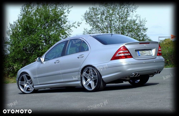 MERCEDES W203 SPOJLER LOTKA NA KLAPĘ PODKŁAD!!!