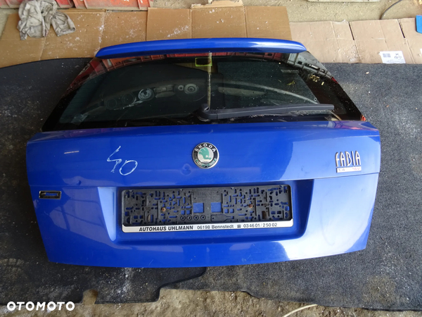 Klapa Bagażnika Skoda Fabia I HB 4590 (Goła)