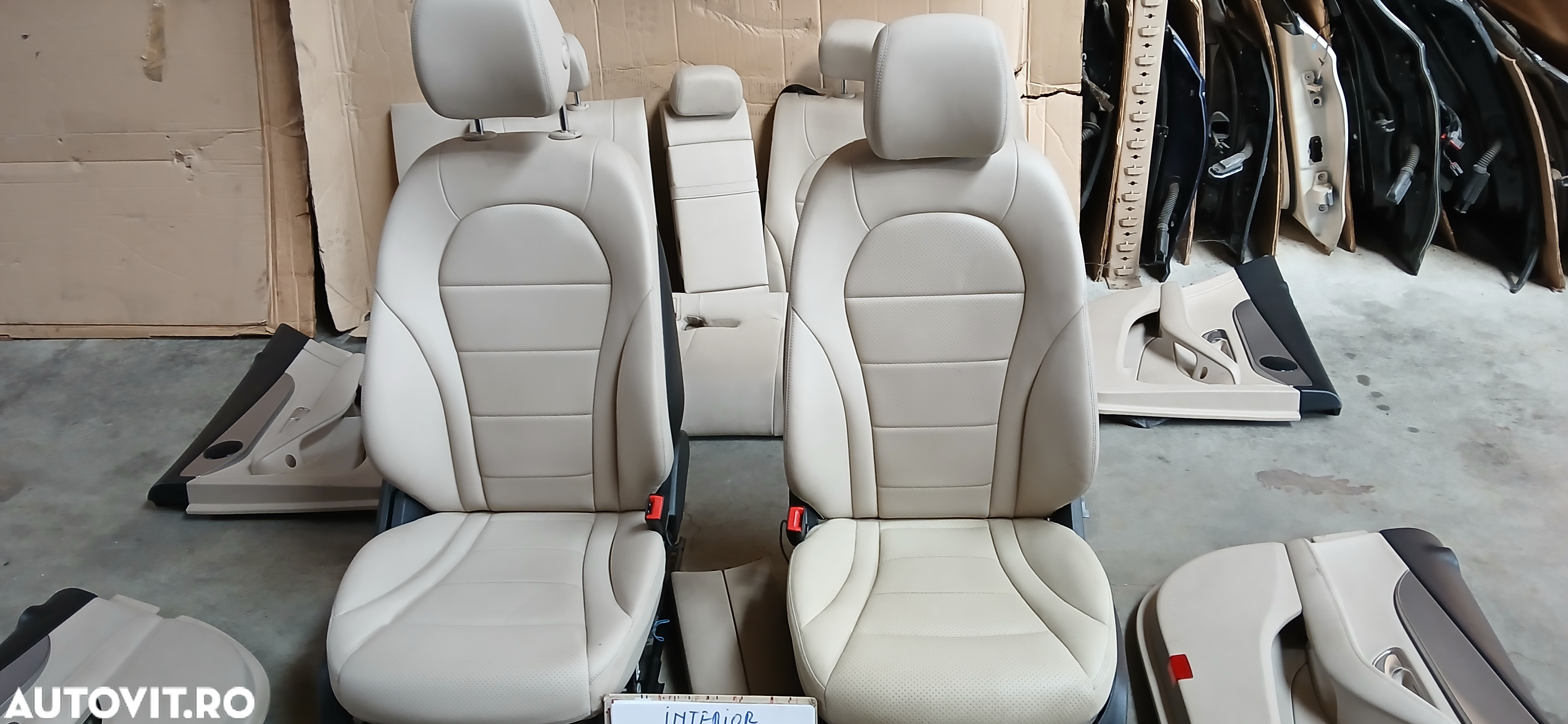 Interior de piele Mercedes C-class W205 2017 - 3
