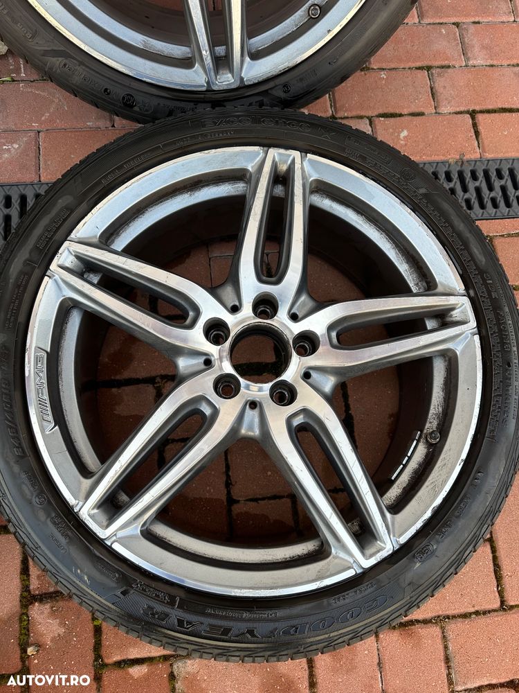 Set Jante originale AMG Mercedes W213 19” – 9Jx19 ET49 si cauciucuri - 9