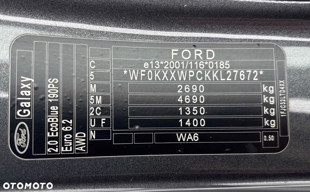 Ford Galaxy 2.0 EcoBlue 4WD Titanium - 31