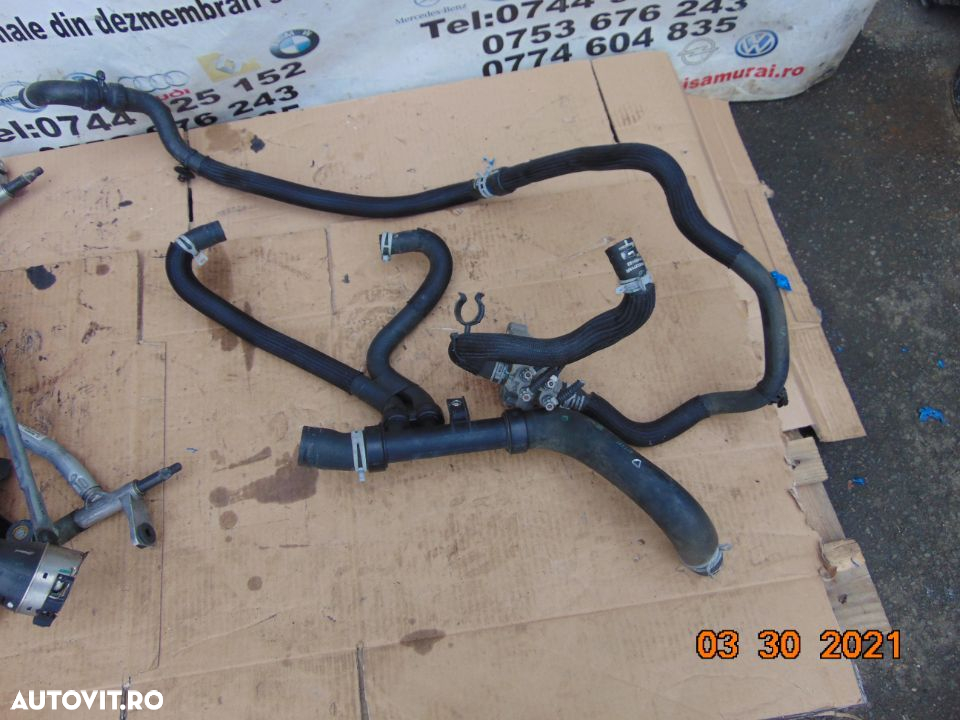 Conducta apa Renault Trafic 1.6 Opel Vivaro Nissan NV 300 conducte apa carcasa termostat furtun mer - 2