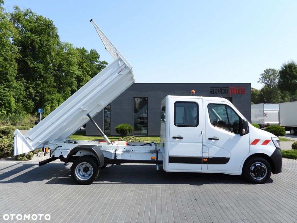 Renault MASTER WYWROTKA PODWÓJNA KABINA DOKA 6 MIEJSC TEMPOMAT LEDY BLIŹNIACZE KOŁA KLIMATYZACJA  130KM - 8