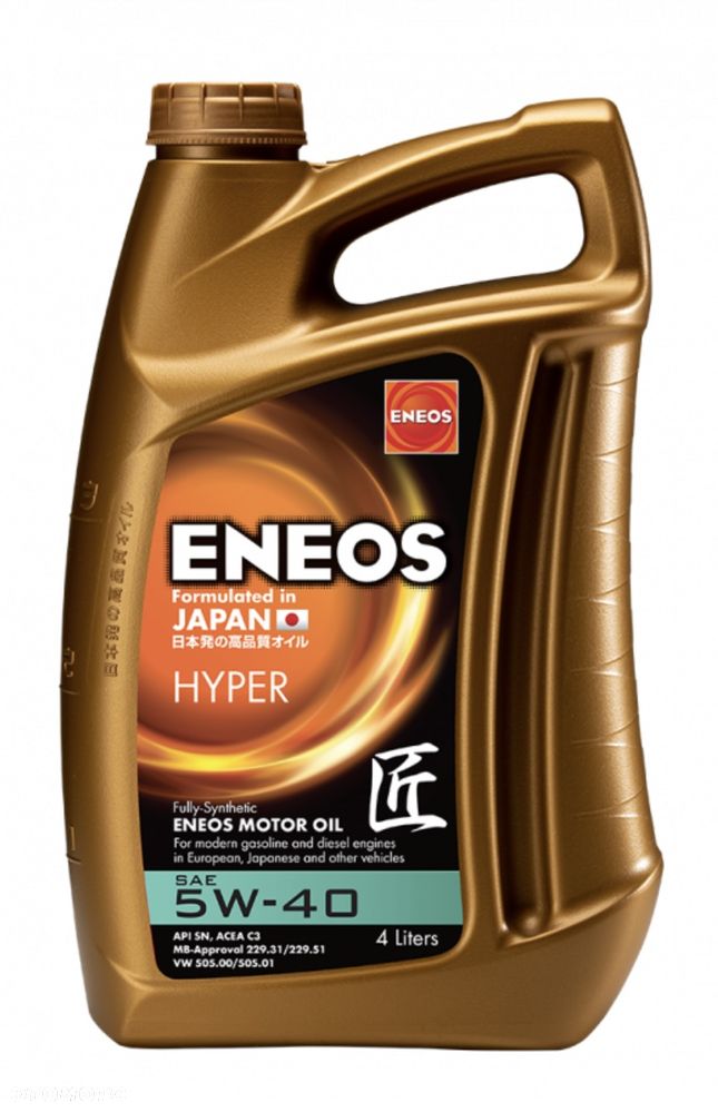 ENEOS - japońskie oleje PREMIUM - 0w16 / 0w20 / 0w30 /5w20 / 5w30 / 5w40 / 0w50 / 10w40 / 10w60 - 6