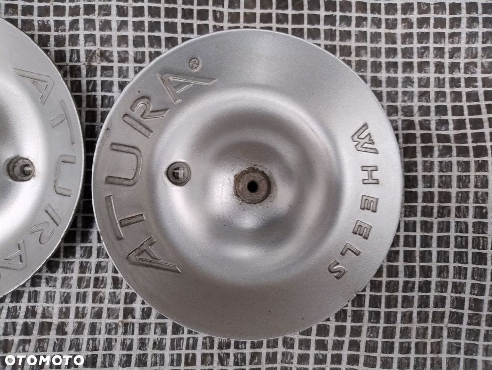 Komplet dekielków metalowych firmy Artura wheels wysyłka OLX śrubki - 2