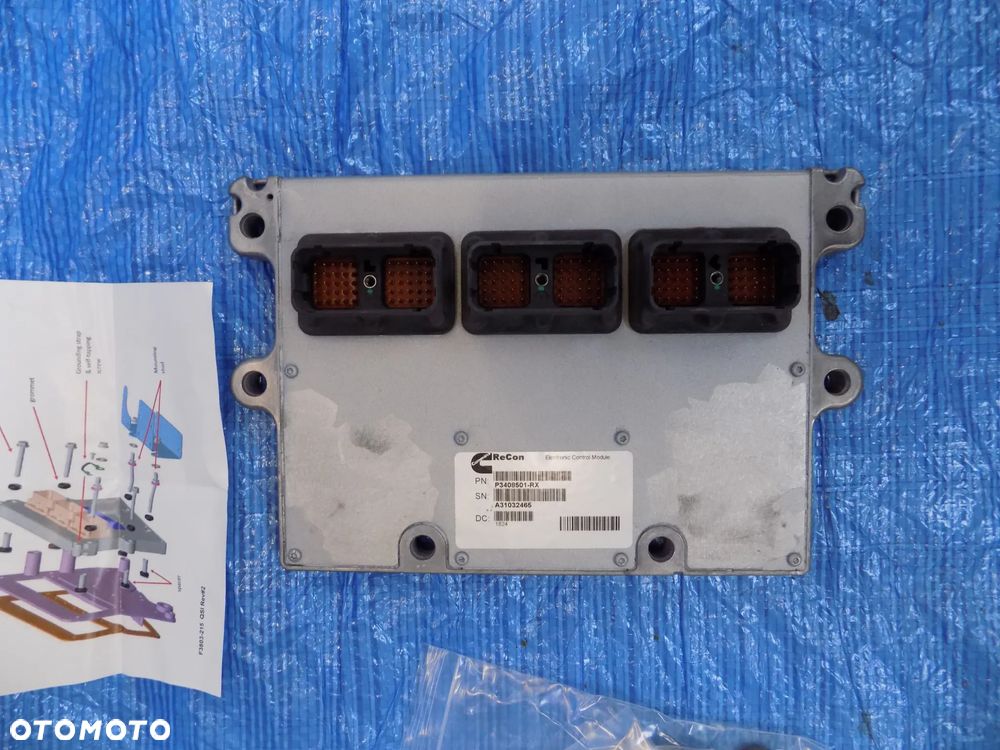 komputer sterownik moduł 48117682r case stx275 stx325 stx500 stx480 - 1