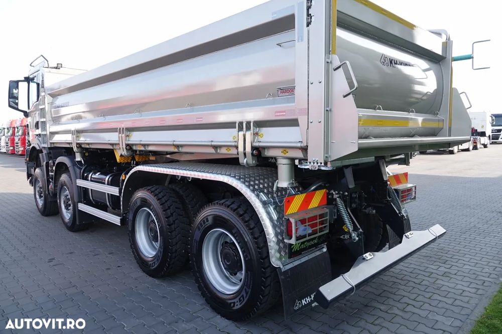 MAN TGS 41.480 / 8x6 / BASCULANĂ SPATE / MANUAL / NOU NOU / KH-KIPPER / - 20