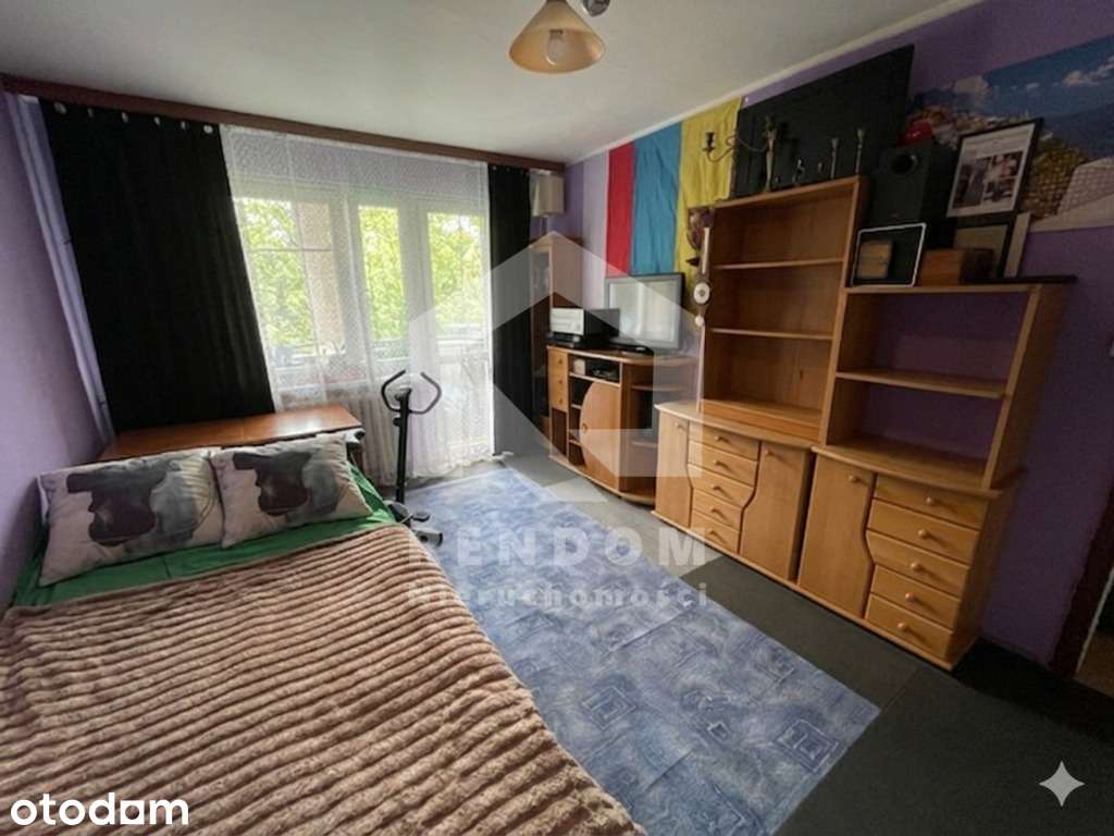 WYJĄTKOWO SŁONECZNE 2 POKOJE (48 m²) Z BALKONEM