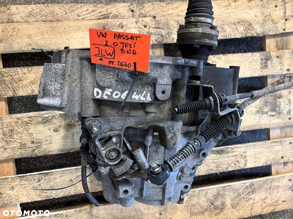 SKRZYNIA BIEGÓW 2.0 TFSI JLW 200KM SPRAWNA GWARANCJA VW AUDI SEAT SKODA D640 - 2