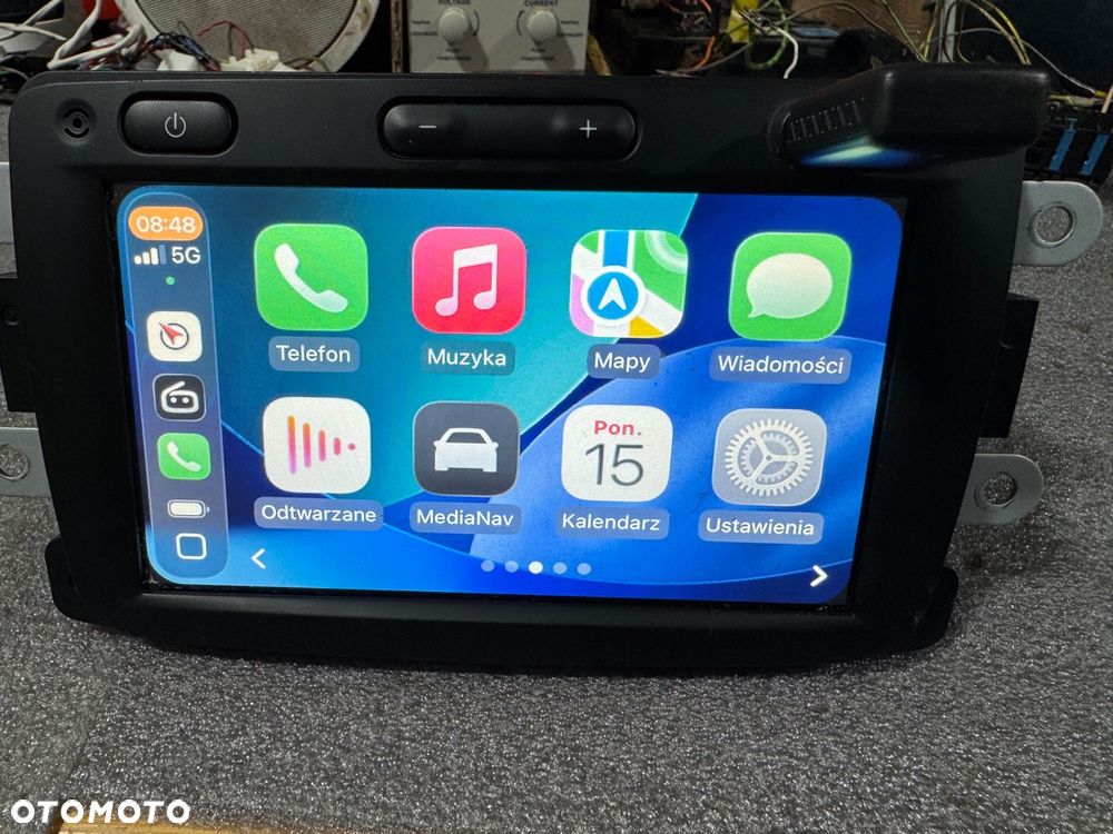 RENAULT CLIO CAPTUR TRAFIC MASTER DACIA DASTER CARPLAY ANDROID AUTO NAWIGACJA DAB - 1