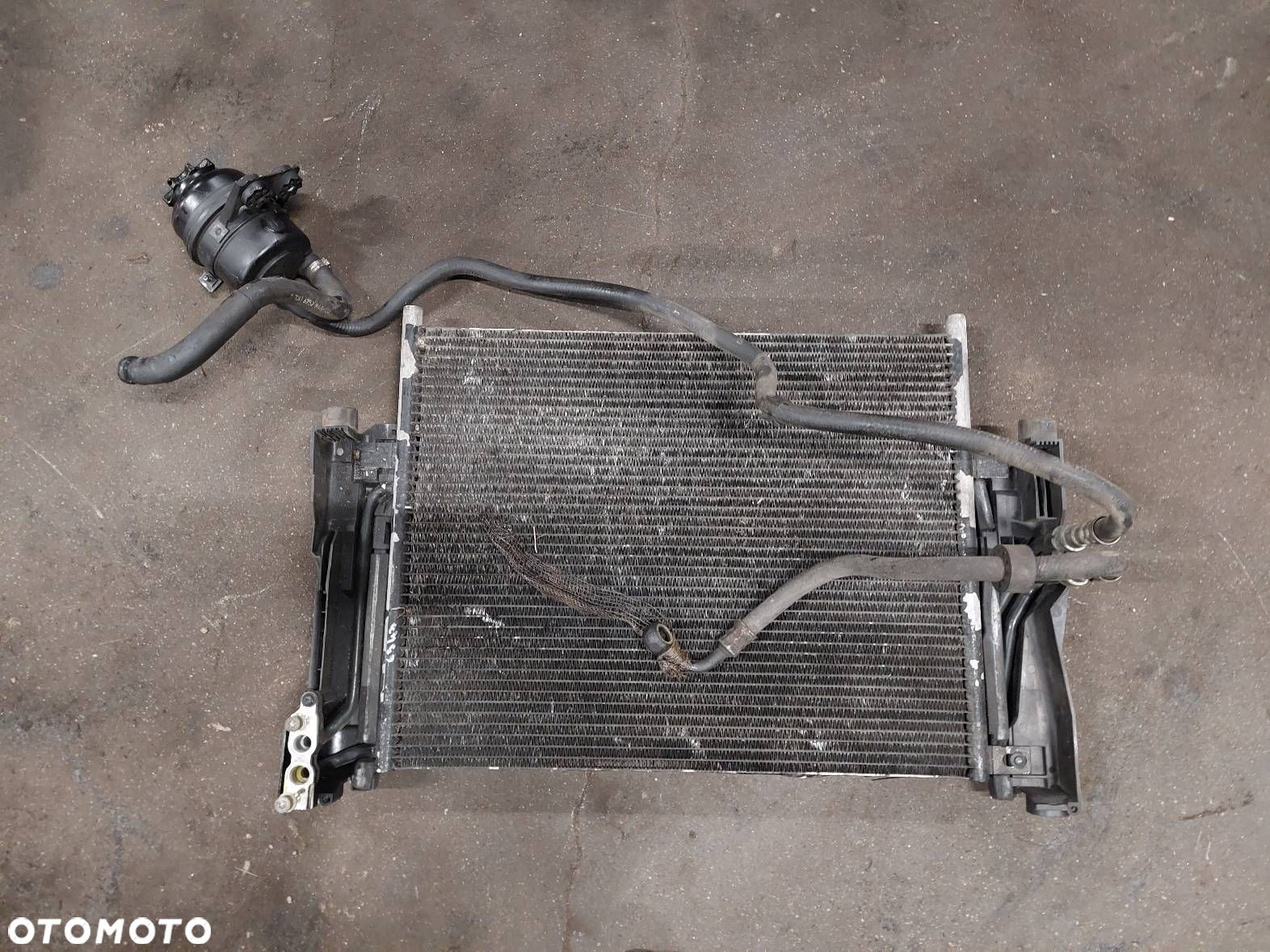 CHŁODNICA KLIMATYZACJI CHŁODNICA WSPOMAGANIA BMW E46 316i 1.8 8377614 - 1
