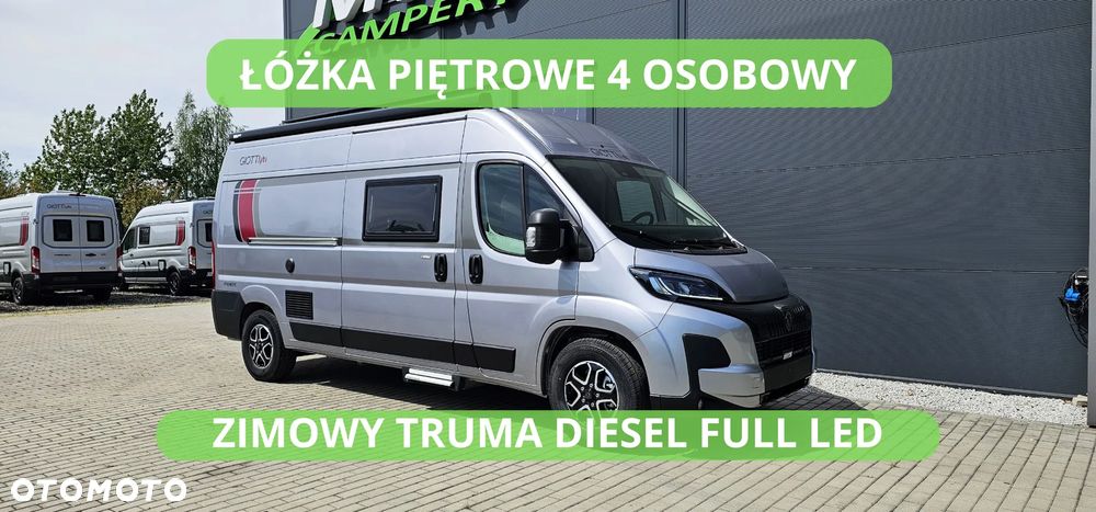 Giottiline GIOTTIVAN 60B Piętrowe łóżka FULL LED Automat Peugeot Boxer RAPIDO gr. - 2