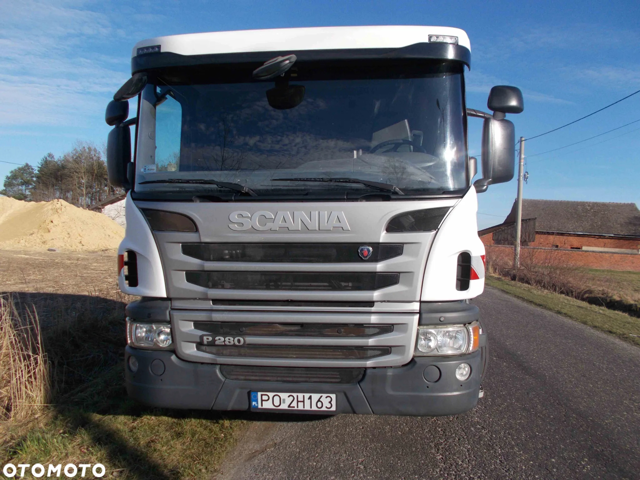 Scania P280 Rama Do Zabudowy 2014/2015 rok // Krótki Rozstaw Osi 375cm // 214 tyś km // Oś Skrętna 6x2 - 3