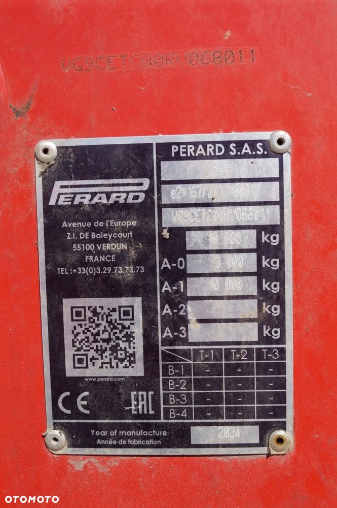 Perard Rozrzutnik Obornika Optium CE 185- T. Poziomy Adapter - 19