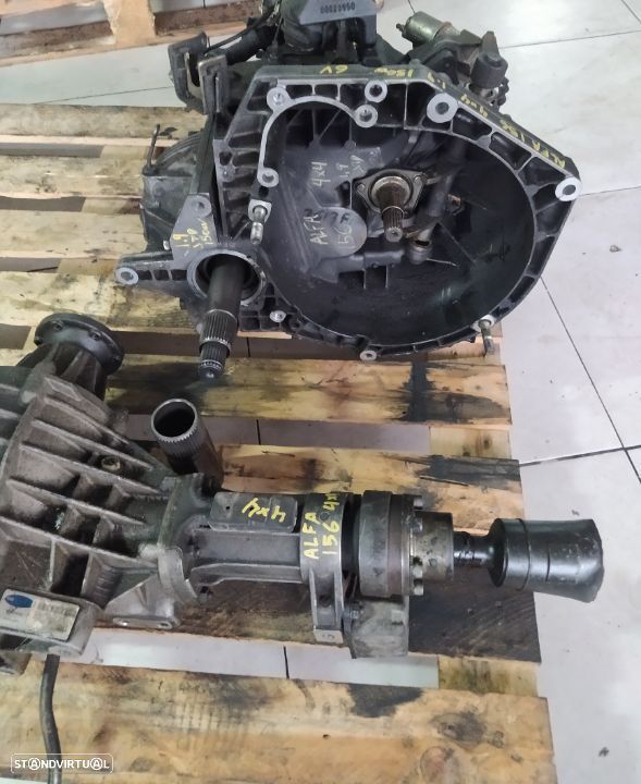 caixa Q4 Alfa Romeo 156 1.9jtd 16v 150cv caixa 6 velocidades 4x4 - 3