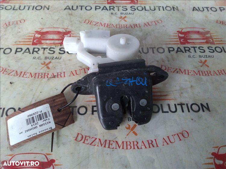 broasca haion nissan qashqai an fabr. 2014 - 1
