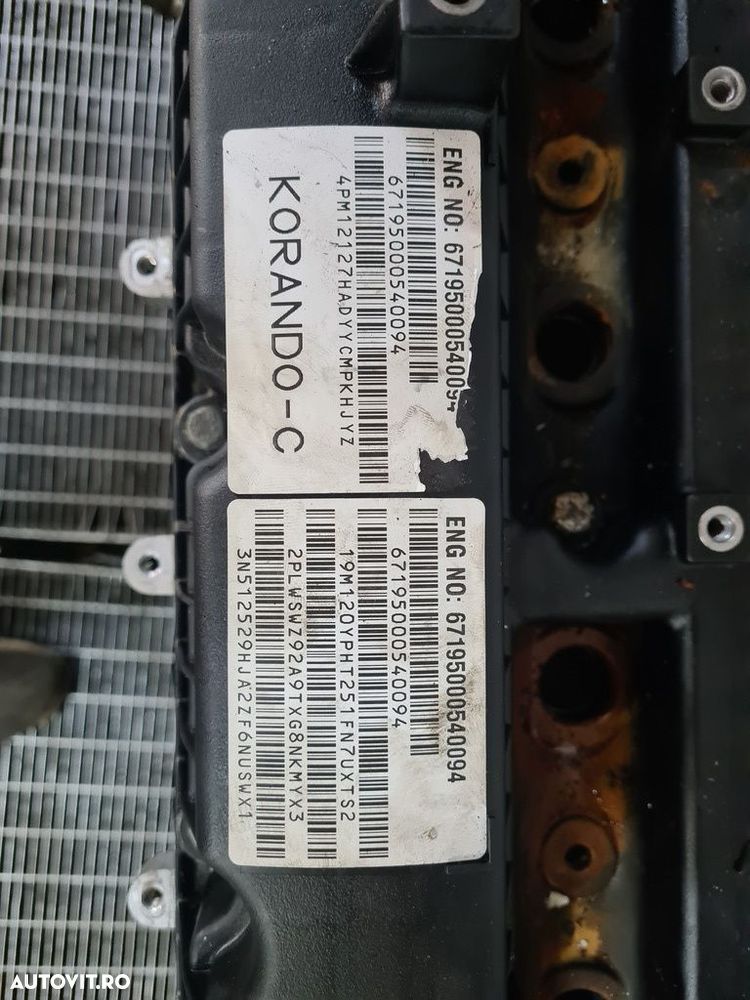 Motor SsangYong Korando III Facelift 2013 2.0 D 2013 - 2017 150CP Manuala D20DTF D20DT ... - 3