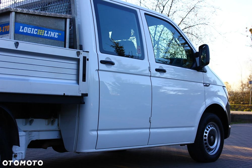 Volkswagen Transporter T6 2.0 TDI 102KM DOKA BRYGADÓWKA 6 OSÓB FV23% - 11