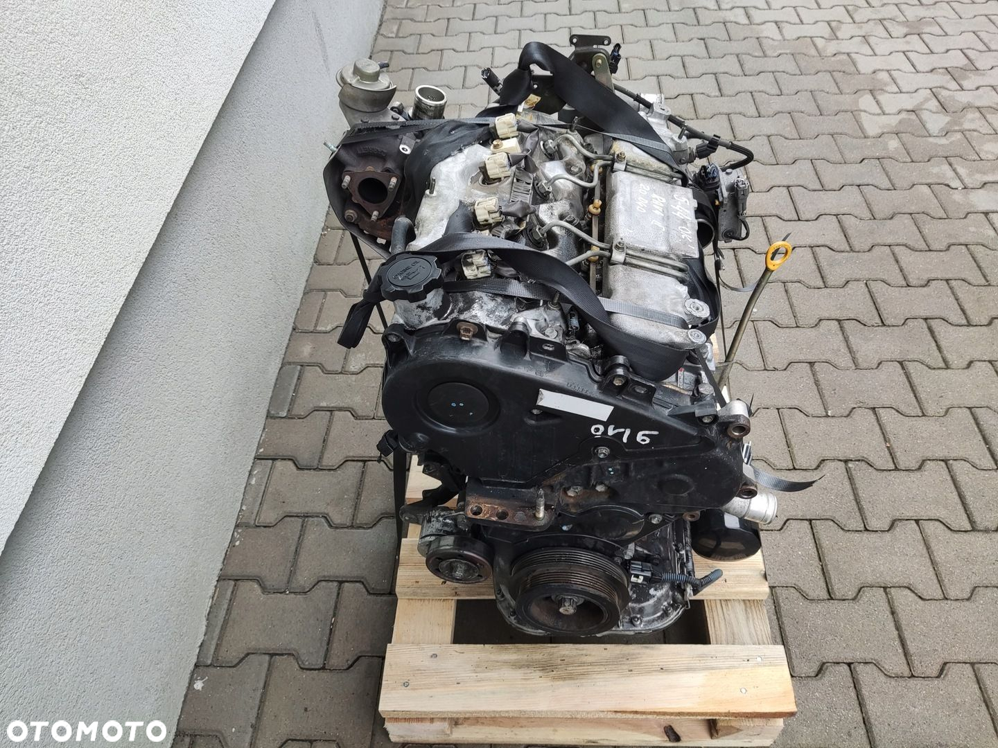 SILNIK KOMPLETNY WTRYSKIWACZE TURBOSPRĘŻARKA TOYOTA RAV4 II 1CD 2001-2005 - 4