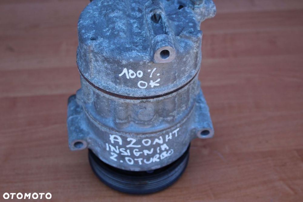 SPRĘŻARKA KLIMATYZACJI OPEL INSIGNIA A 2.0 TURBO A20NHT  13262836 - 5
