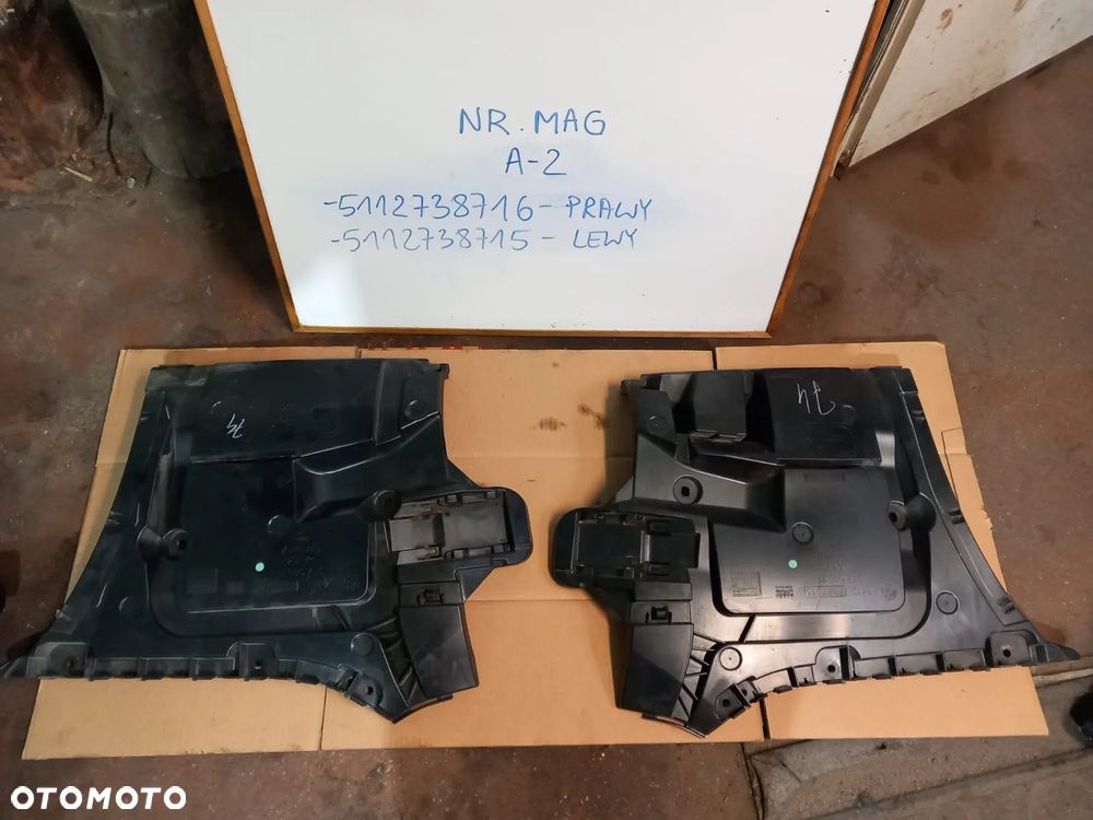 ŚLIZG ZDERZAKA TYŁ   LUB PRAWY BMW 5 G31 5112738715 5112738716 - 1