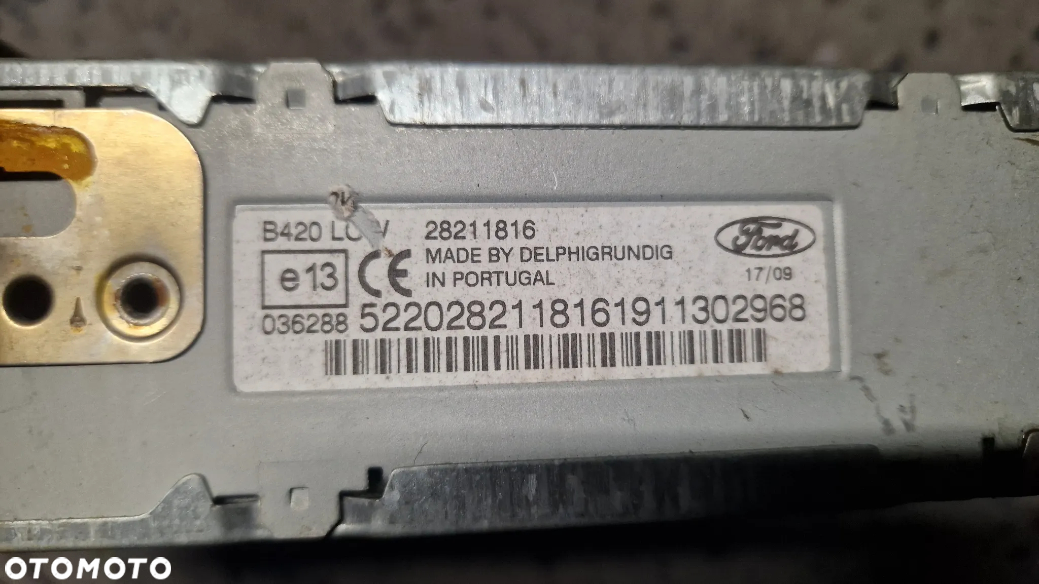 FORD KA II RADIO CD 28211816 - 3