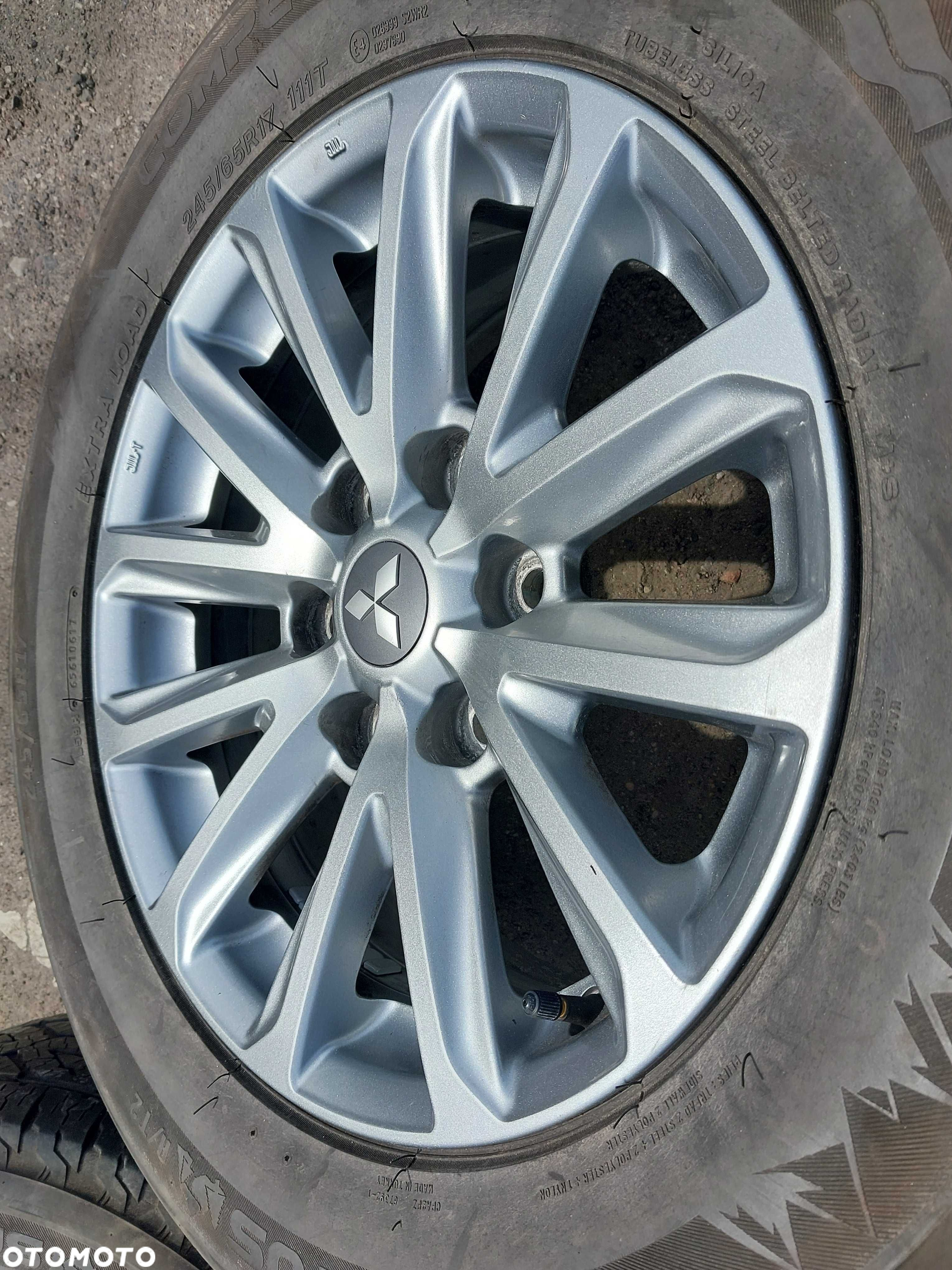 Koła Alufelgi L200 Mitsubishi Felgi Aluminiowe 17 6x139.7 Orginalne - 4