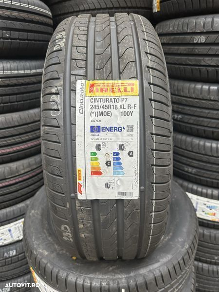 245/45/18 Pirelli 4piese Runflat - 2