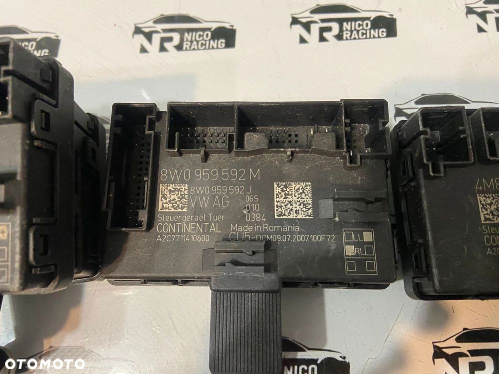STEROWNIK MODUŁU DRZWI VW AUDI 4M0959793M 4M8959795N 8W0959395M 8W0959593M 8W0959592M 4M0959792M 4M0959795M - 8