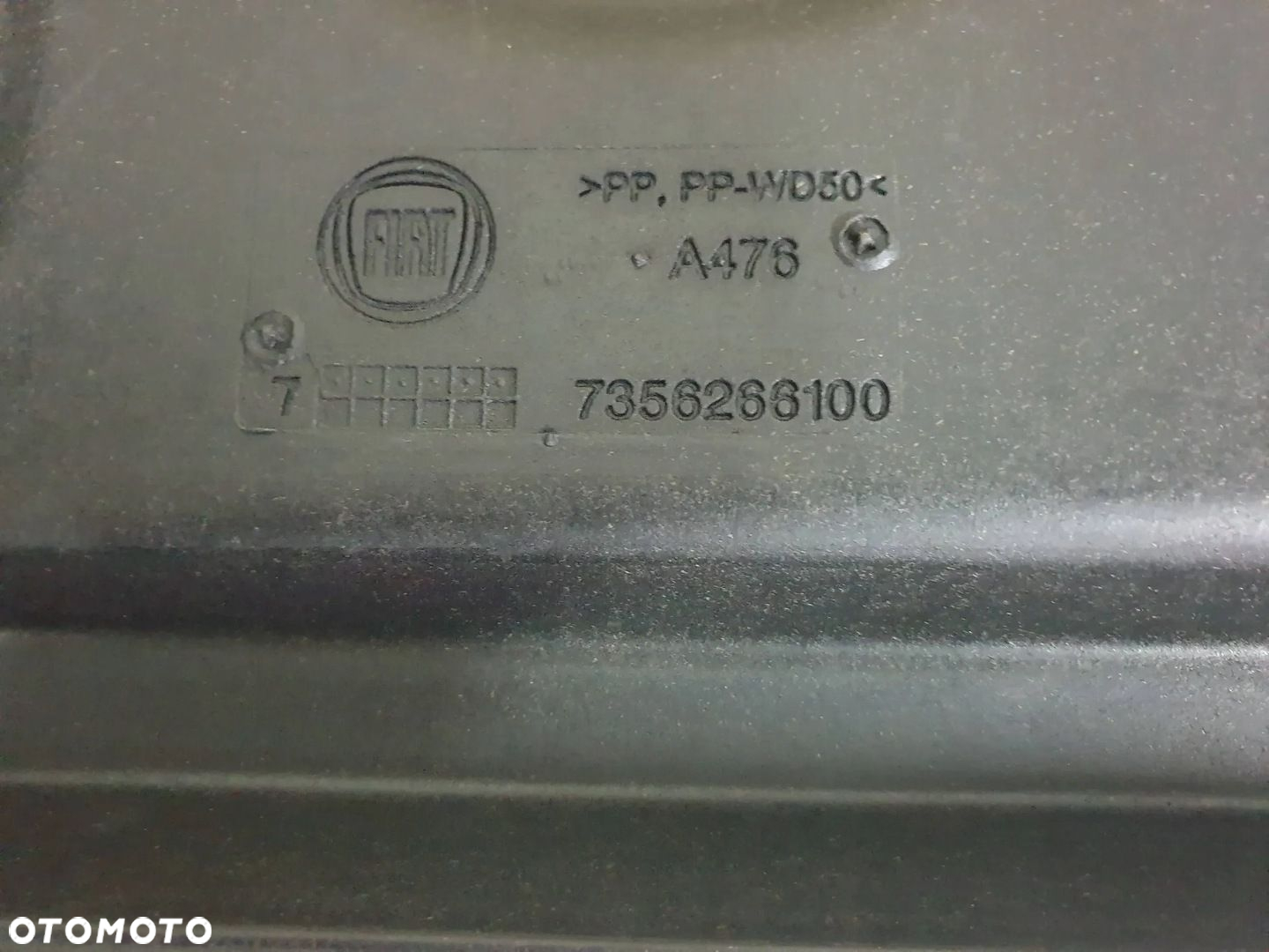 FIAT PANDA 3 III PÓŁKA TYLNA BAGAZNIKA ORYG - 8