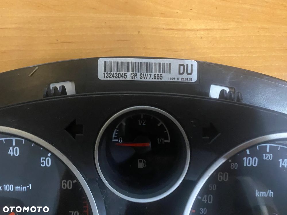 LICZNIK ZEGARY OPEL ASTRA H 13243045 - 4