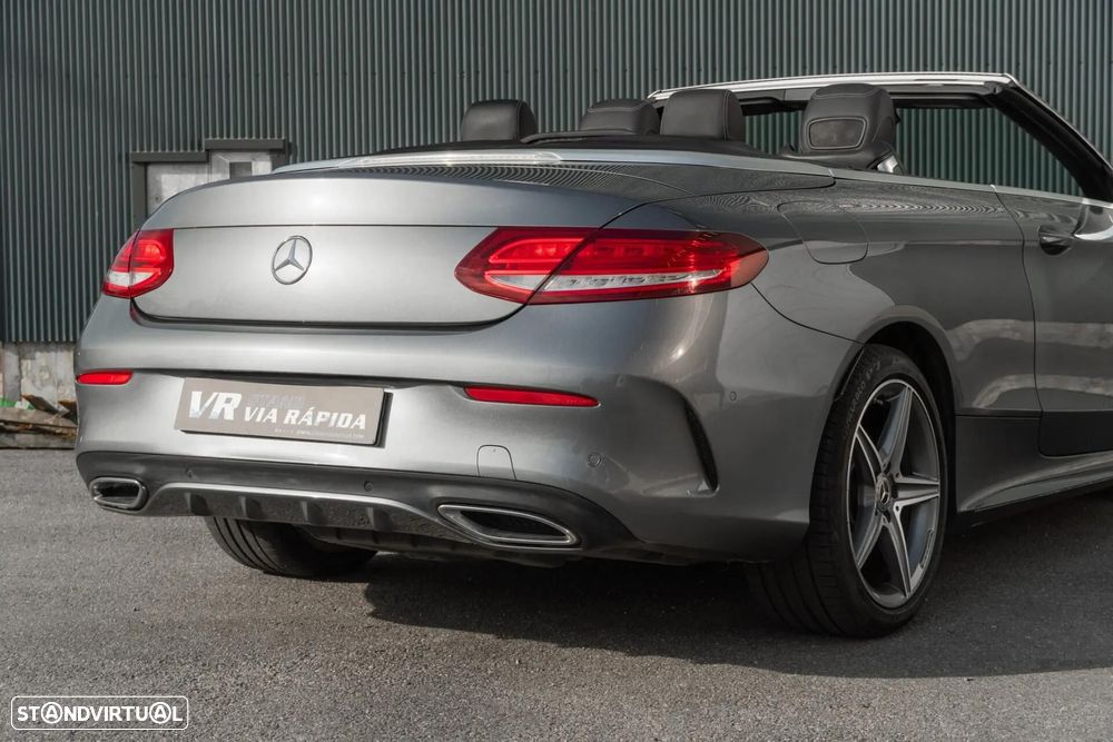 Mercedes-Benz C 220 d Cabrio 9G-Tronic AMG Line - 32