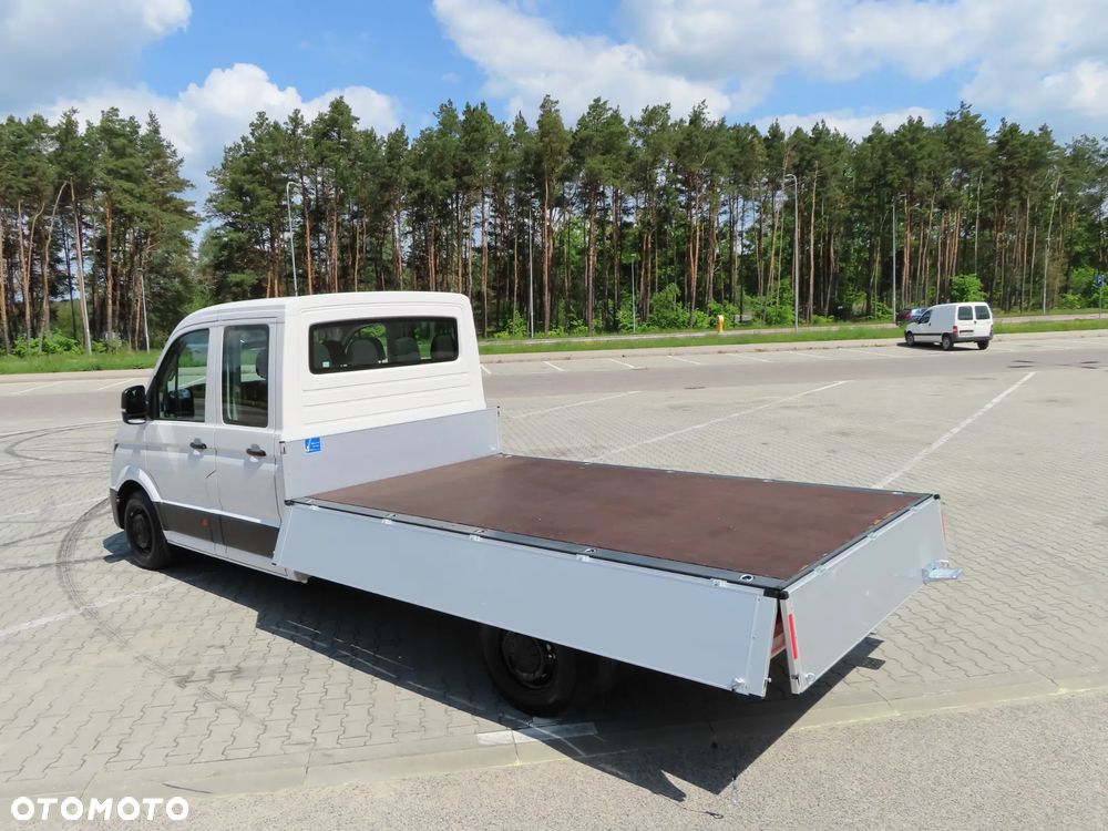 Volkswagen Crafter 35 TDI 2.0 140 KM Doka Brygadowy DUBEL MIXTO 7-Mio.Os + 1153 Kg Ład. Skrzynia Otwarta 3513 mm Długa Rozstaw Osi 4490 mm L4 HAK 3000 Kg Udźwig Stan Wizualny I Techniczny JAK NOWY Gotowy Dostępny OKAZJA POLECAM - 21