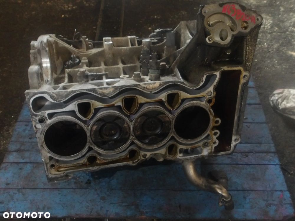 BLOK DÓŁ SILNIKA KOMPLETNY TŁOKI WAŁ BMW E90 E87 2.0B N43B20 - 1