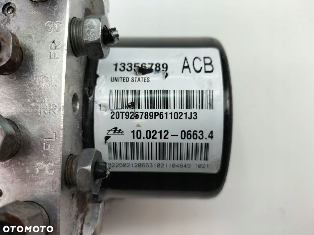 POMPA ABS ESP OPEL ASTRA J 13356789 10.0961-4522.3 10.0212-0663.4 ACB - 5