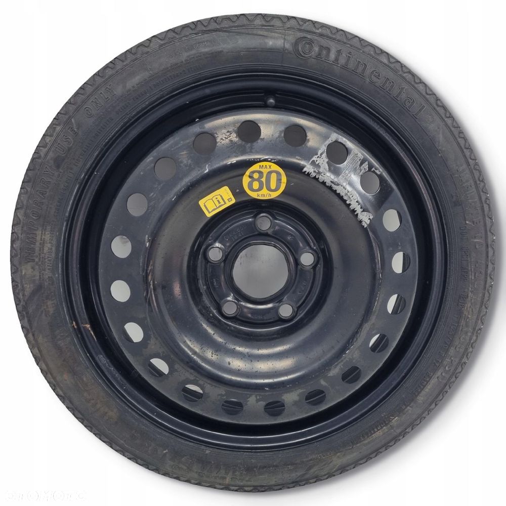 KOŁO DOJAZDOWE Opel Insignia A 125/70 R17 5x120 17X4.00B IS41 dojazdówka - 1