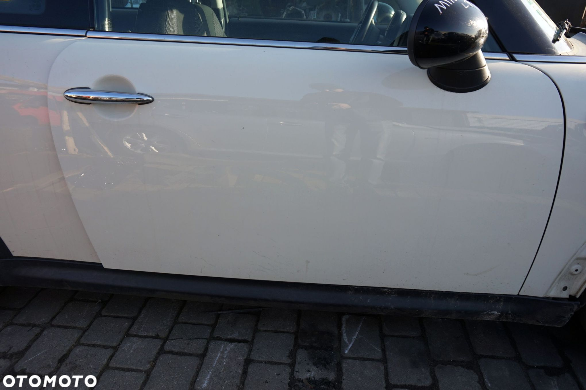 DRZWI PRZEDNIE PRAWE COOPER II R56 5D HB 850  BIAŁY PEPPER WHITE MINI 2005-2014 - 3