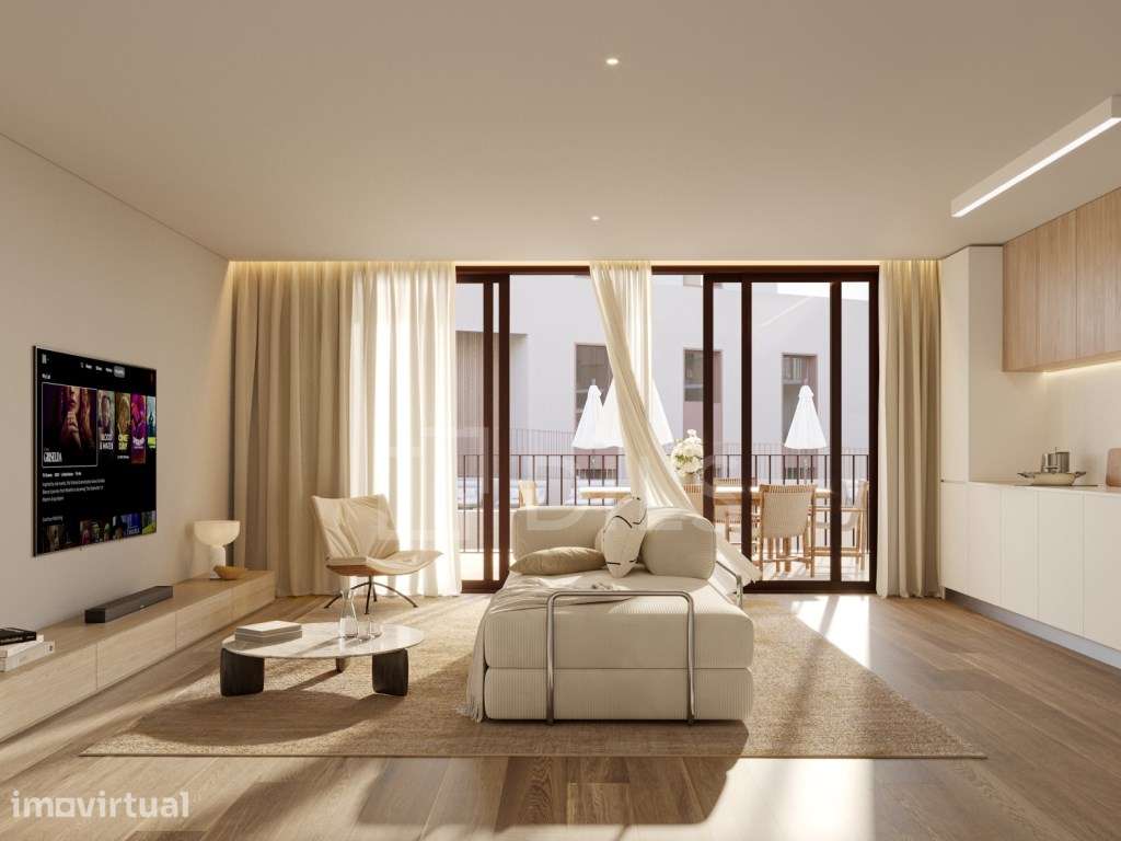 Apartamento T1 com varanda em novo empreendimento, Tavira - Grande imagem: 3/45