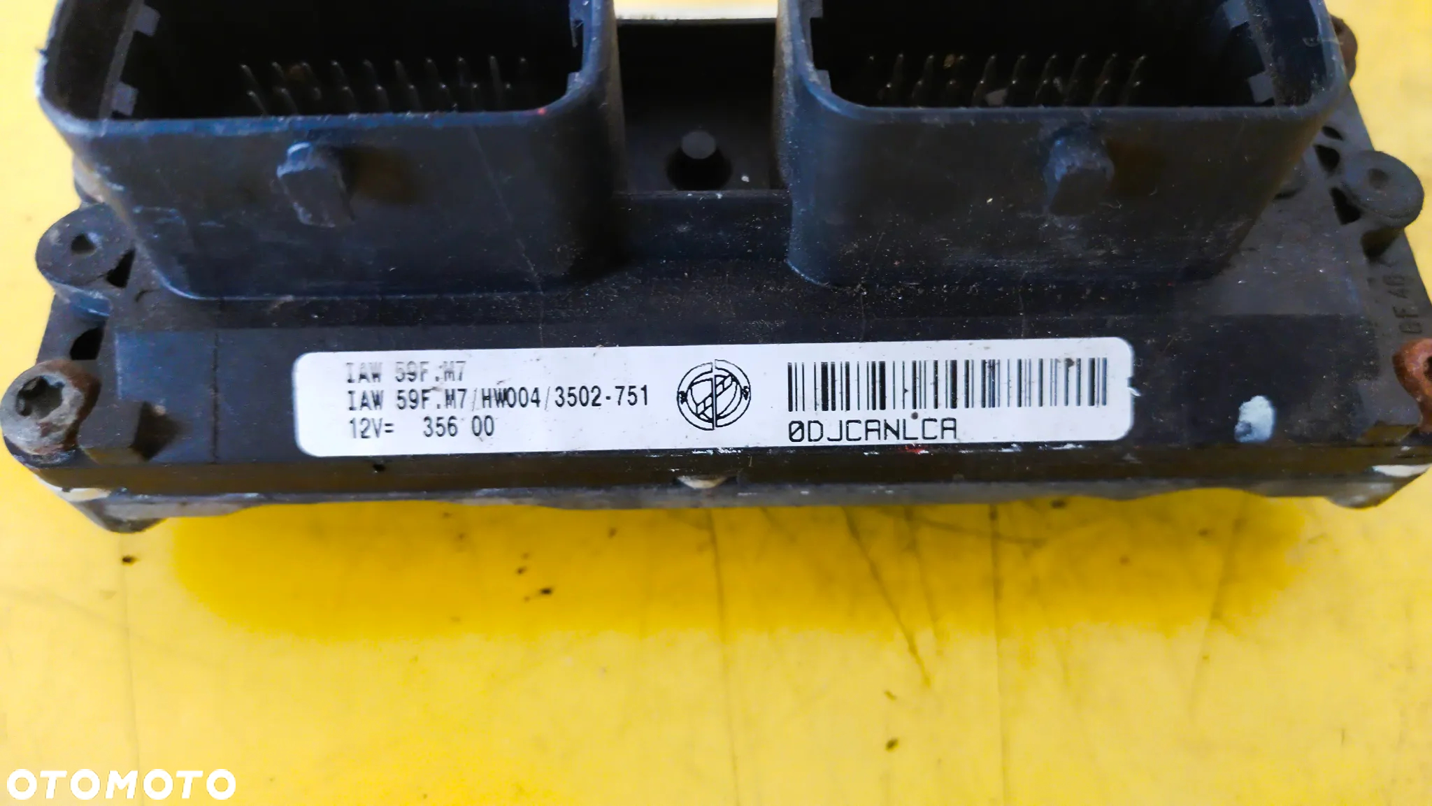 KOMPUTER STEROWNIK FIAT SEICENTO  46817821 - 2