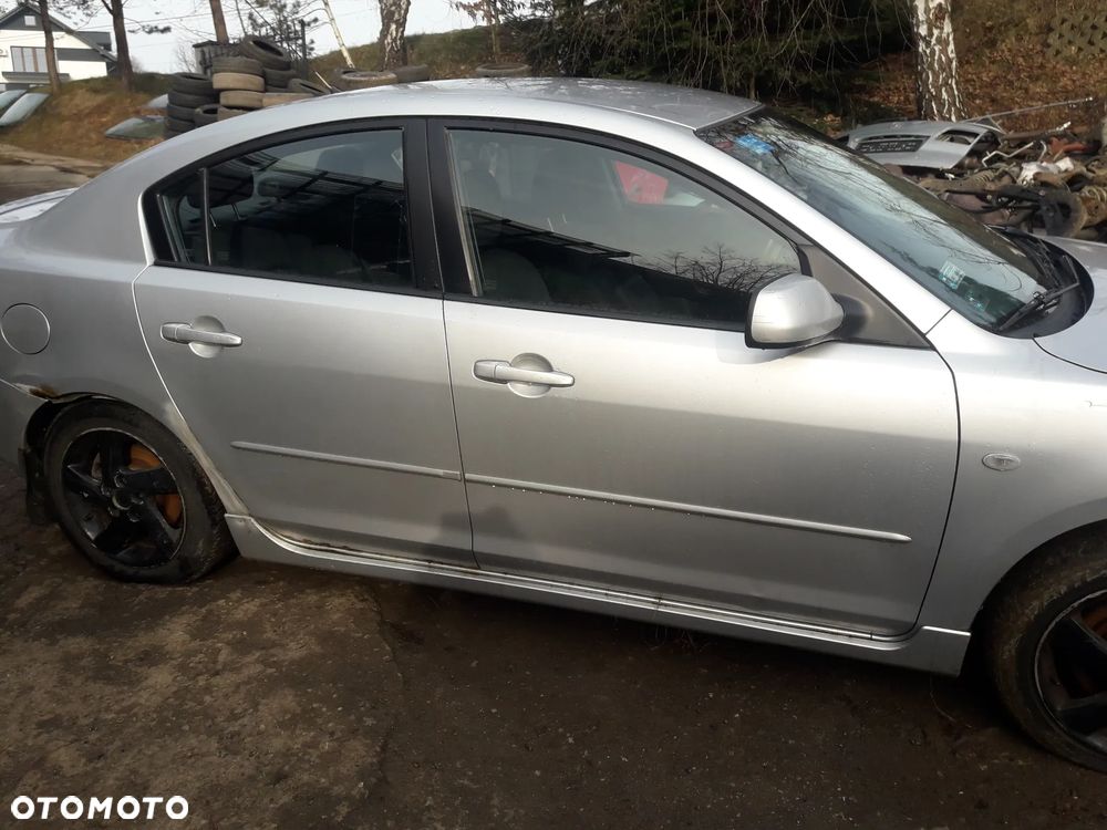 Mazda 3 BK 03-09  Sedan Maska szyba pas zamek belka zderzak pas atrapa 22 - 10